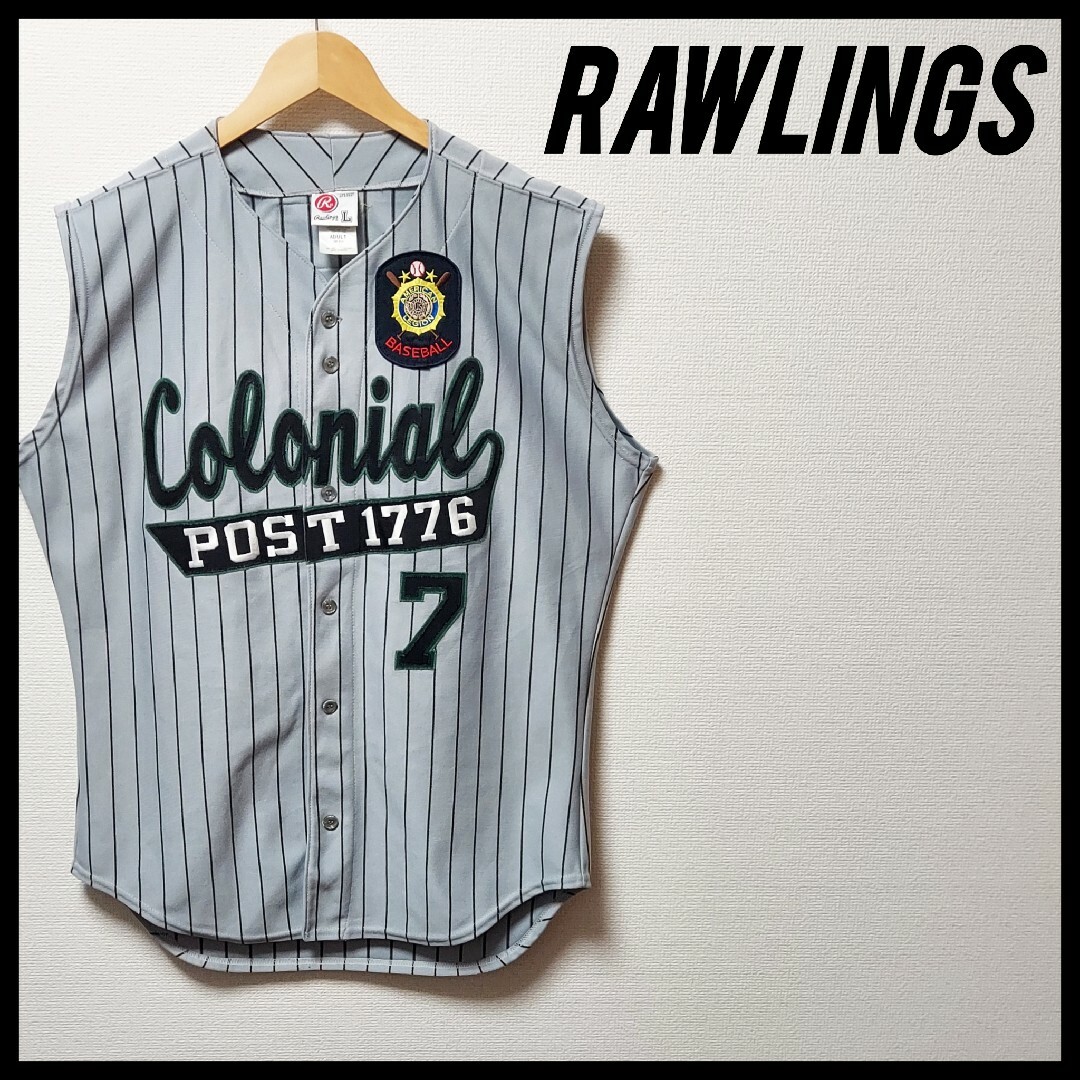 Rawlings(ローリングス)のRawlings　ローリングス　メンズ　野球　ベースボール　シャツ メンズのトップス(Tシャツ/カットソー(半袖/袖なし))の商品写真