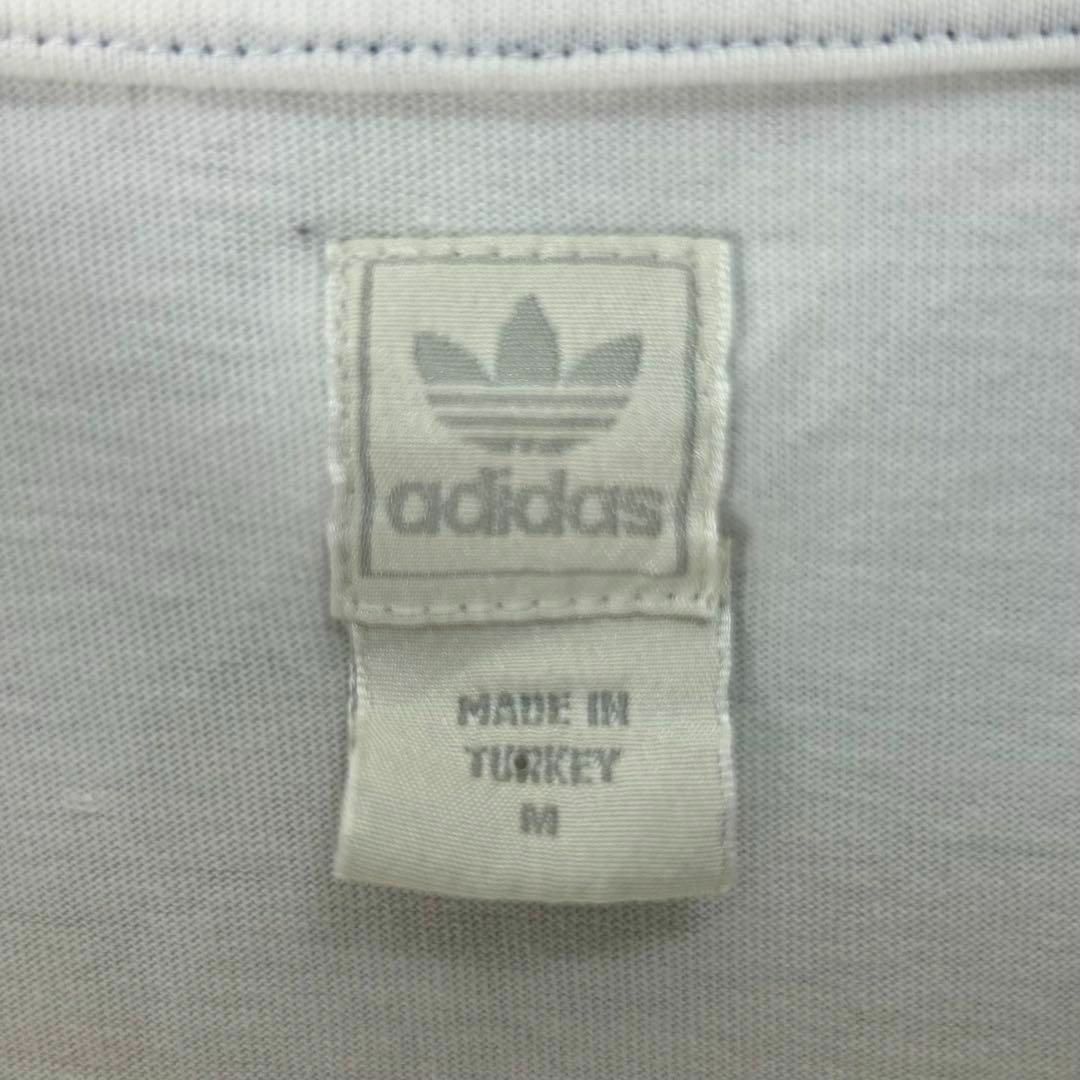 adidas(アディダス)のアディダス 銀ダグ 80s 1974年ワールドカップ リンガーTシャツ M メンズのトップス(Tシャツ/カットソー(半袖/袖なし))の商品写真