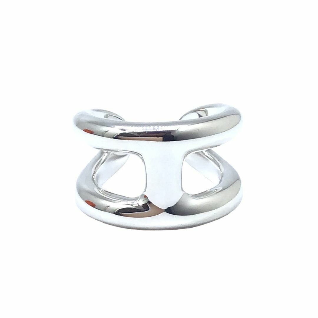 Hermes(エルメス)のHERMES　エルメス　オスモズリングPM　PM　#50　ファッションリング　シルバーリング　リング　指輪　お洒落リング　Ag925　SV925　アクセサリー　メンズ　レディース　ユニセックス レディースのアクセサリー(リング(指輪))の商品写真