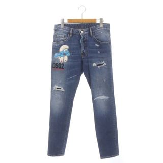 ディースクエアード(DSQUARED2)のディースクエアード × SMURFS 23SS SKATER JEAN デニム(デニム/ジーンズ)