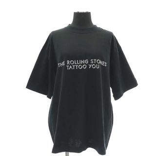 アザー(other)のクチュールドアダム THE ROLLING STONES Tシャツ 半袖 黒(Tシャツ(半袖/袖なし))