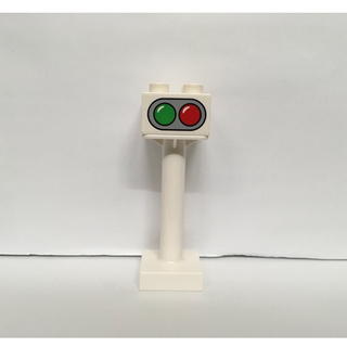 レゴデュプロ(レゴ デュプロ)のレゴ デュプロ 土台 特殊 ブロック 柱 支柱 パーツ 信号 絵柄 信号機(積み木/ブロック)