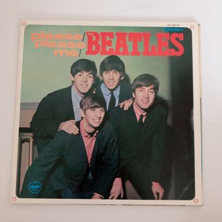 ビートルズ(THE BEATLES)のLP盤レコード THE BEATLES "Please Please Me"(ポップス/ロック(洋楽))