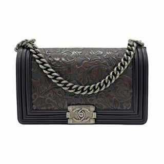 シャネル(CHANEL)のシャネル CHANEL ショルダーバッグ ボーイシャネル レザー ブラウン レディース 送料無料【中古】 z0533(ショルダーバッグ)