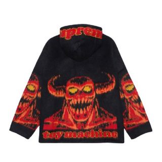 Supreme Toy Machine ZipUp Hooded Sweater