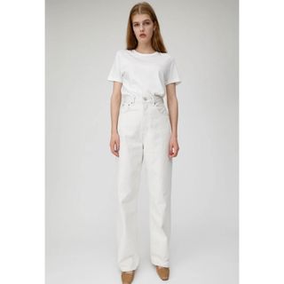 moussy - moussy HW WHT LOOSE STRAIGHT