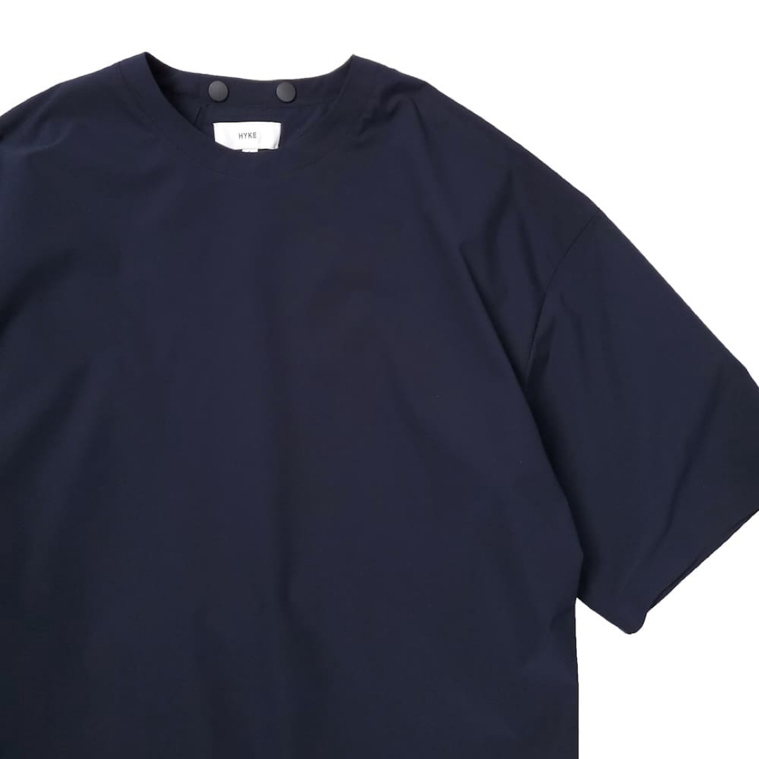 HYKE(ハイク)の新品　HYKE SOLOTEX STRETCH SHORT SLEEVE TOP レディースのトップス(シャツ/ブラウス(半袖/袖なし))の商品写真