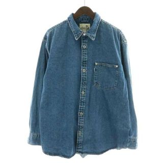 リーバイス(Levi's)のLevi's SILVER TAB デニムシャツ カジュアル 長袖 M 青(シャツ)