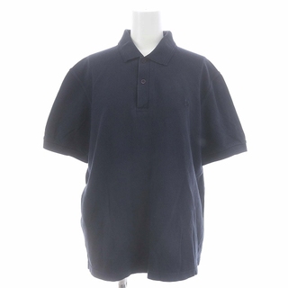 フレッドペリー(FRED PERRY)のフレッドペリー ポロシャツ 半袖 コットン 40 紺 ネイビー(ポロシャツ)