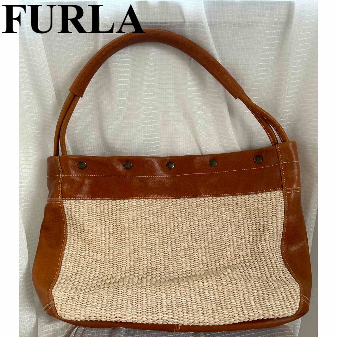 Furla(フルラ)のFURLA バック レディースのバッグ(かごバッグ/ストローバッグ)の商品写真