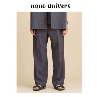 ナノユニバース(nano・universe)の新品　ナノユニバース　スラックス LB.04 ライトウェイトドライイージーパンツ(スラックス)