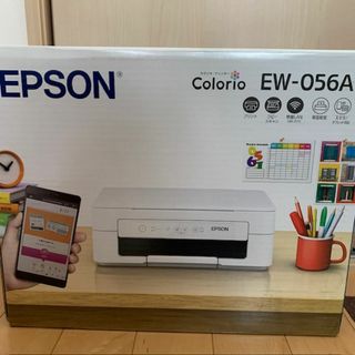 送料無料 エプソン EPSON EW-056A プリンター インクなし(PC周辺機器)