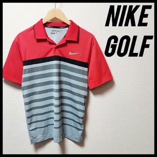 ナイキ(NIKE)のNIKE　ナイキ　メンズ　Ｍサイズ　ゴルフウェア　半袖　シャツ　ポロシャツ(ウエア)