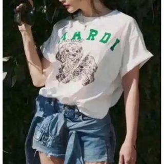 限定品❣️MARDI MERCREDI　紗栄子　コラボ　プードル　Tシャツ