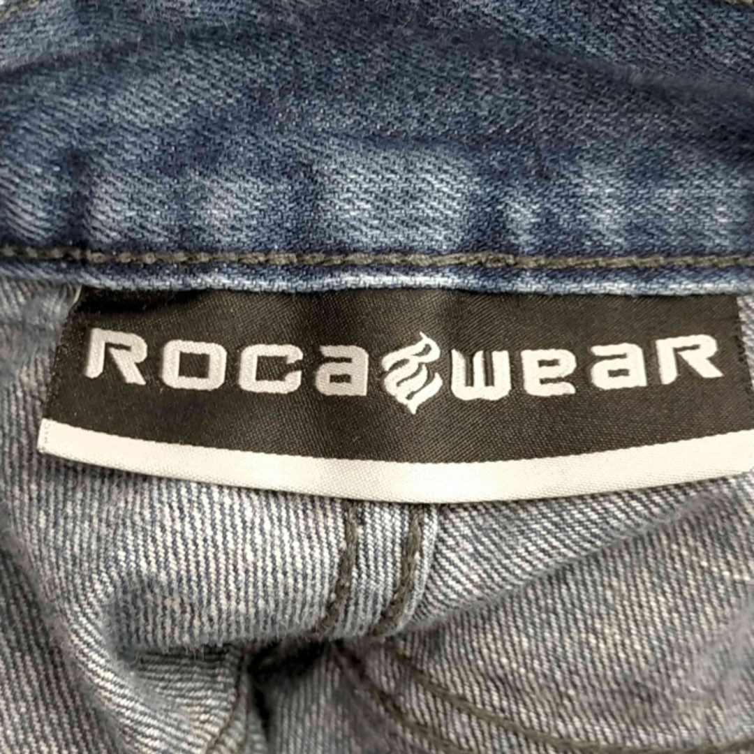 Rocawear(ロカウェア)のRocawear(-) B系 ポケット刺繍 デニム バギーパンツ メンズ パンツ メンズのパンツ(デニム/ジーンズ)の商品写真