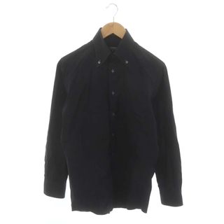 バーバリーブラックレーベル(BURBERRY BLACK LABEL)のバーバリーブラックレーベル シャツ 長袖 コットン 39 黒 ブラック /MF(シャツ)