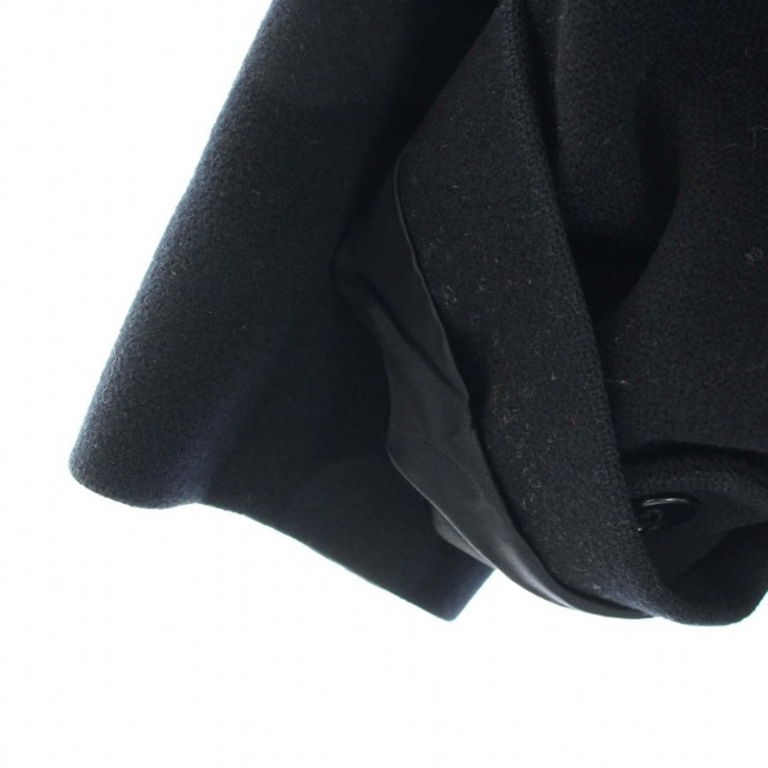 ピオームボ PIOMBO ステンカラーコート アウター ロング 48 M 黒 メンズのジャケット/アウター(ステンカラーコート)の商品写真