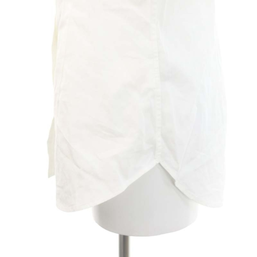 Yohji Yamamoto(ヨウジヤマモト)のヨウジヤマモト ブロードシャツ ブラウス 長袖 コットン 1 白 ホワイト レディースのトップス(シャツ/ブラウス(長袖/七分))の商品写真