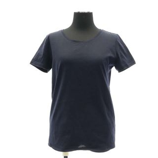 バーニーズニューヨーク(BARNEYS NEW YORK)のバーニーズニューヨーク コットン Tシャツ カットソー 半袖 36 S 紺(Tシャツ(半袖/袖なし))