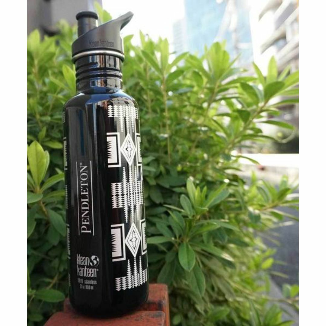 klean kanteen(クリーンカンティーン)の【限定】PENDLETON × klean kanteen ステンレスボトル 黒 スポーツ/アウトドアのアウトドア(登山用品)の商品写真