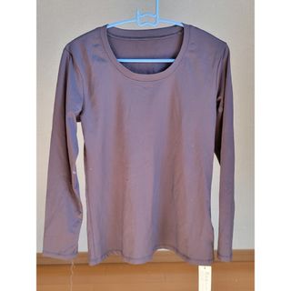 KHARIS ANGEL　カットソー　長袖Tシャツ　裏起毛　L　チャコールグレー(カットソー(長袖/七分))