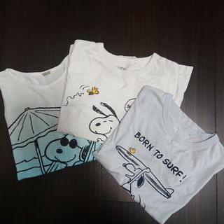 スヌーピー Tシャツ3枚セット