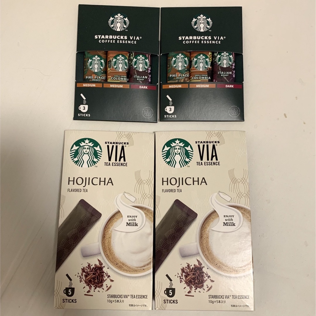 Starbucks Coffee(スターバックスコーヒー)のスターバックスヴィアほうじ茶コーヒーセット 食品/飲料/酒の飲料(コーヒー)の商品写真