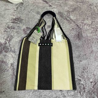 Marni - MARNI マルニ 新品 国内正規 本物 ハンモックバッグ アイボリーブルー