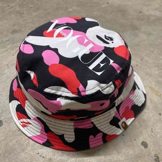 APE BAPE KAWS VOUGE ヴォーグ CAMO バケット Lサイズ