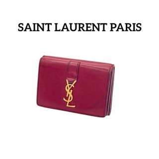 サンローラン(Saint Laurent)のサンローランパリ 459880 レザー コンパクトウォレット 三つ折り財布(財布)