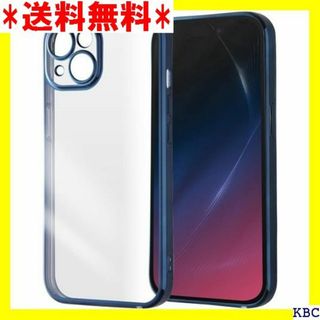 デジタルアルキミスト iPhone15 ケース クリア ス カバー/ブルー 44(その他)