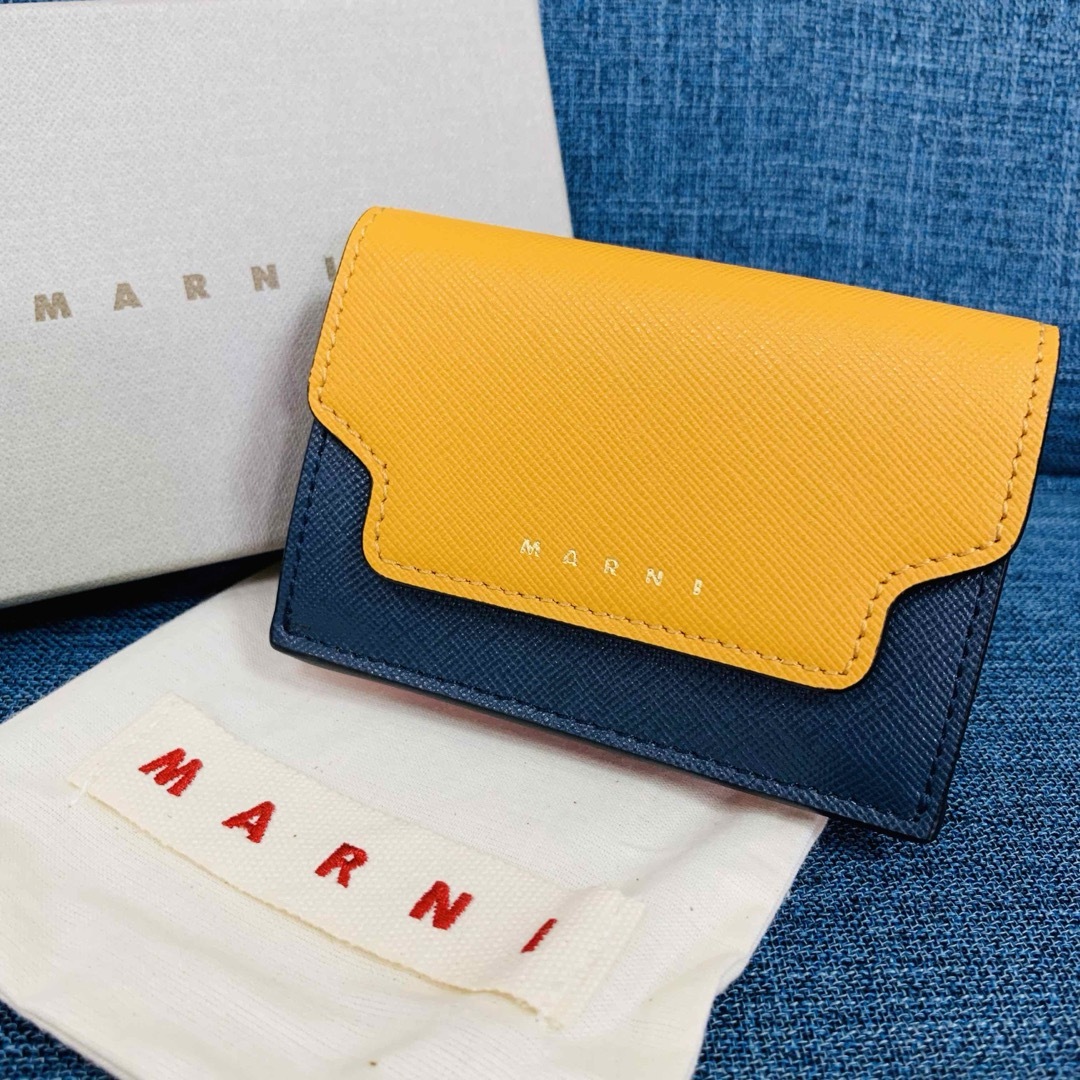 Marni(マルニ)の【新品未使用】MARNI マルニ マルチカラー コンパクトウォレット レディースのファッション小物(財布)の商品写真