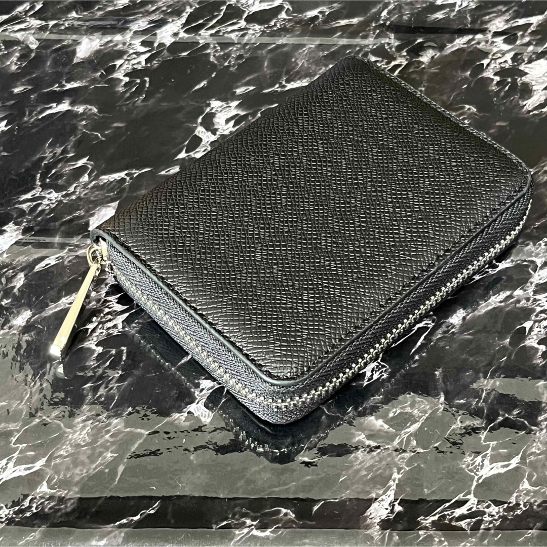 コインケース カードケース 財布 ミニ財布 小銭入れ ブラックミニ ウォレット レディースのファッション小物(財布)の商品写真