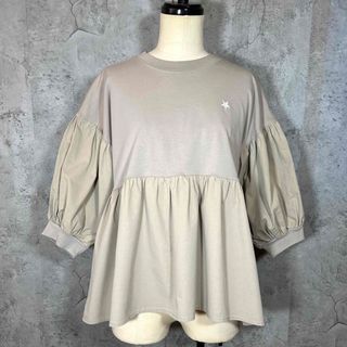 コンバーストウキョウウィメンズ(CONVERSE TOKYO WOMEN)のCONVERSE TOKYO  VOLUME SLEEVE PULLOVER(カットソー(半袖/袖なし))