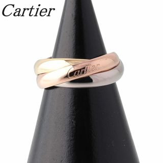 カルティエ(Cartier)のカルティエ トリニティ リング #52 MM クラシック AU750 スリーカラー 保証書(2022年) 新品仕上げ済 Cartier【16552】(リング(指輪))