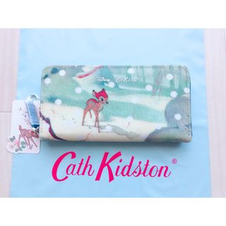 キャスキッドソン(Cath Kidston)の【新品未使用】キャスキッドソン ディズニー 長財布 バンビ(財布)