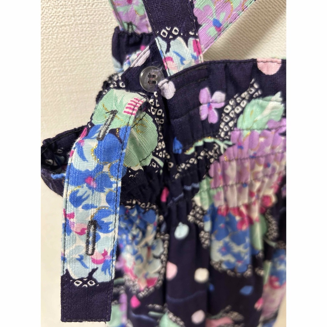 mezzo piano(メゾピアノ)のメゾピアノ 130 浴衣　2WAY キッズ/ベビー/マタニティのキッズ服女の子用(90cm~)(甚平/浴衣)の商品写真