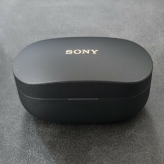 ソニー(SONY)のSONY WF-1000XM4 ブラック 充電ケース ジャンク(ヘッドフォン/イヤフォン)