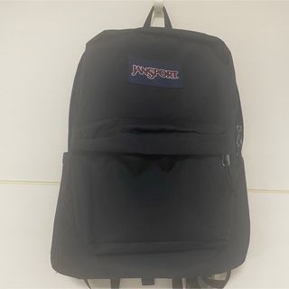 ジャンスポーツ(JANSPORT)の【売り切り値下】JANSPORT 大容量 ブラック リュック バックパック(リュック/バックパック)