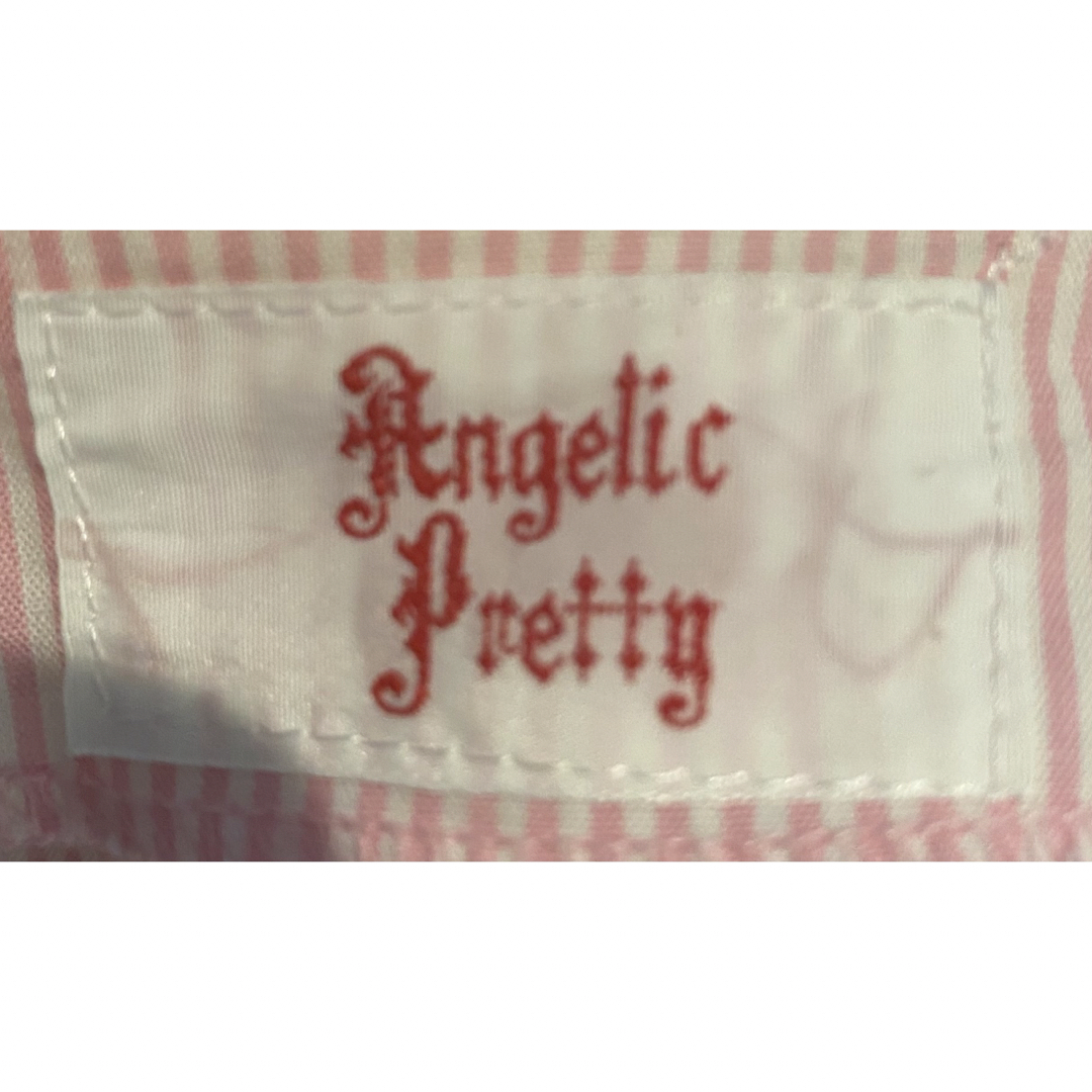 Angelic Pretty(アンジェリックプリティー)の半袖ストライプワンピース レディースのワンピース(ひざ丈ワンピース)の商品写真