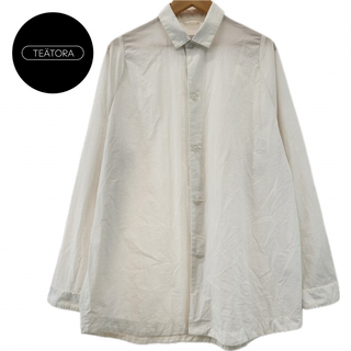 TEATORA - 【TEATORA】【CARTRIDGE SHIRT PACKABLE 3 WHITE 国内正規品】