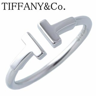 ティファニー(Tiffany & Co.)のティファニー Tワイヤー リング 14.5号 AU750WG 新品仕上げ済 TIFFANY【16841】(リング(指輪))