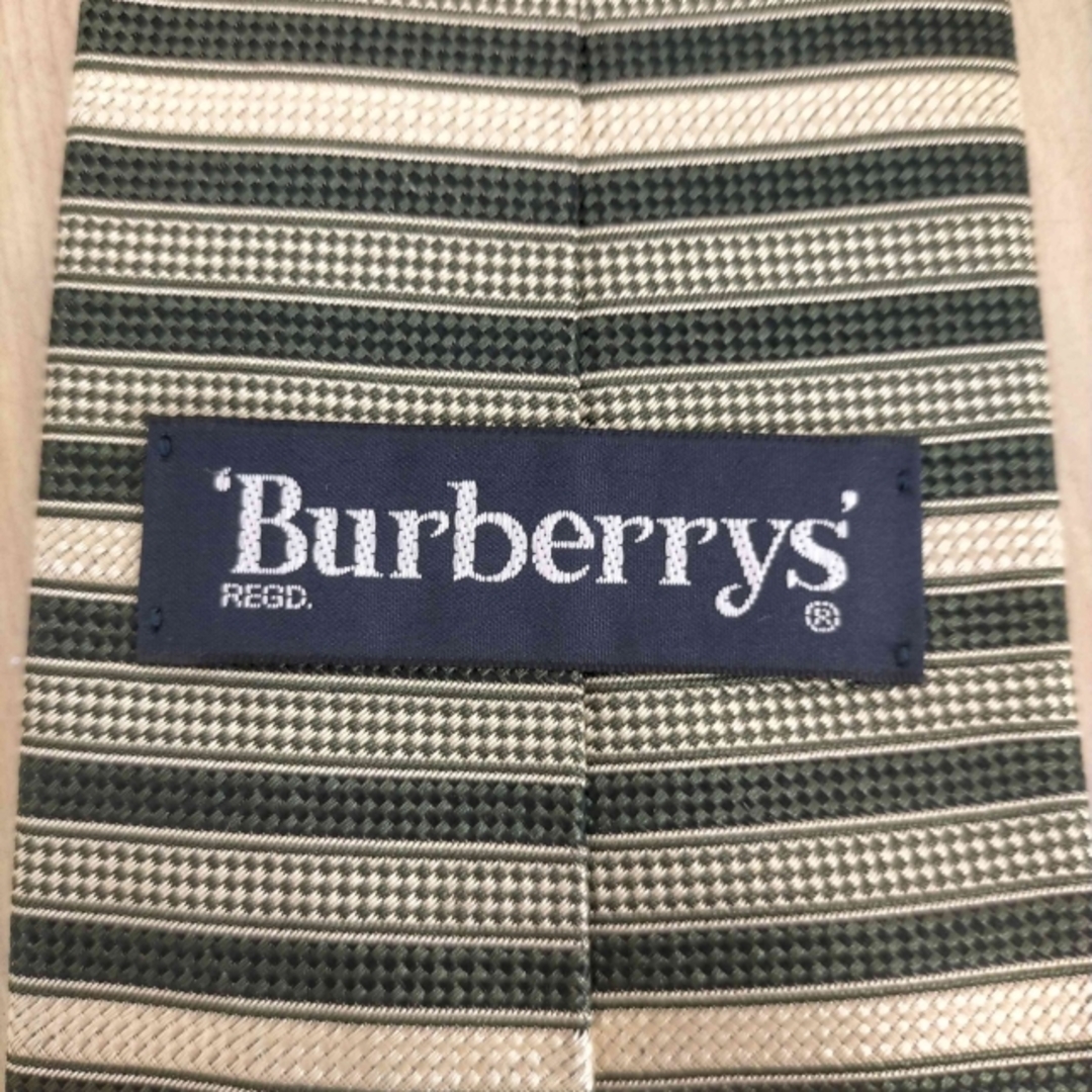 BURBERRY(バーバリー)のBURBERRYS(バーバリーズ) ロゴ刺繍ボーダーシルクネクタイ メンズ メンズのファッション小物(ネクタイ)の商品写真