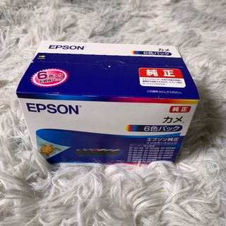 エプソン(EPSON)の【未使用品】エプソン 純正インクカートリッジ KAM-6CL カメ 6色(PC周辺機器)