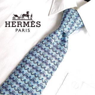 エルメス(Hermes)のHERMES エルメス ネクタイ メンズ シルクネクタイ 絹  7940 MA(ネクタイ)