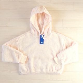 adidas - 新品 adidas クロップド丈 パーカー