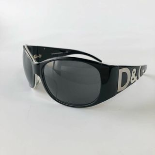 DOLCE&GABBANA - ドルチェDOLCE&GABBANA サングラス 　 ドルガバ D&G 　黒　ロゴ