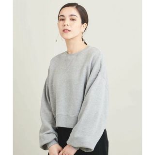 ビューティアンドユースユナイテッドアローズ(BEAUTY&YOUTH UNITED ARROWS)のBEAUTY&YOUTH  コットン裏毛ショートワイドスウェットプルオーバー(トレーナー/スウェット)