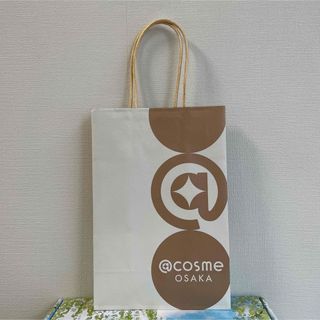 @cosme アットコスメ　紙袋　ショッパー 　ショップ袋(ショップ袋)