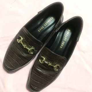コウベレタス(神戸レタス)の神戸レタス　ビットローファー　ブラウン　Sサイズ(ローファー/革靴)